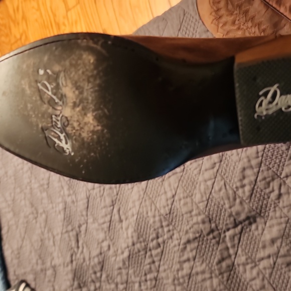 Dan Post 3464 Snip Toe leather ladies cowboy boots - Picture 11 of 12